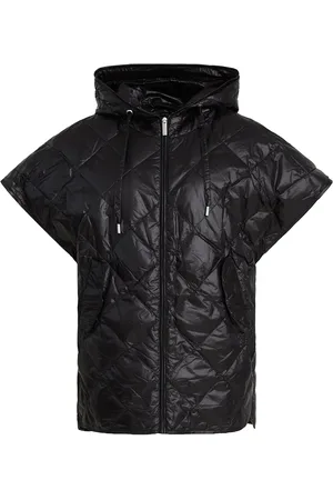 Ivo Nikkolo Hooded Quilted Vest, Manyana Vests Quilted Vests Black