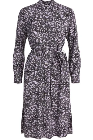 Ivo Nikkolo Viscose Dress, Dhalia 2 Polvipituinen Mekko Purple