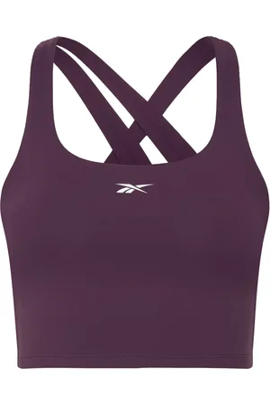 Reebok Lux Tank Sport Women Sport Clothing Sports Tops & T-shirts Sport Crop Tops Sport Sleeveless Crop Tops Purple