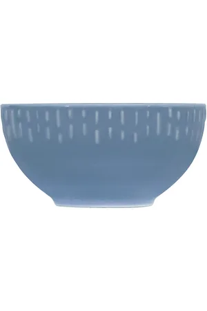aida Confetti Blueberry Skål M/Relief Porcelæn 14 Cm. Home Tableware Bowls Breakfast Bowls Blue