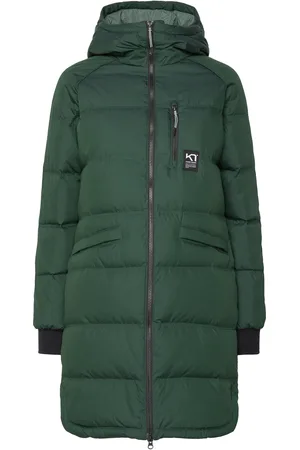 Kari Traa Rongve Parka Sport Coats Padded Coats Green