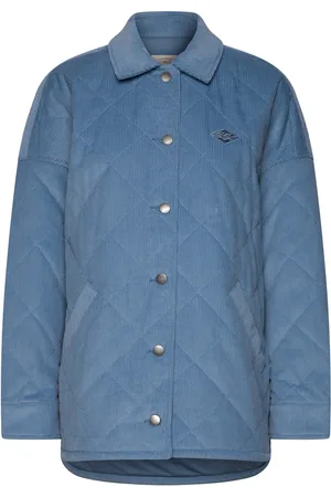 Billabong Go To Cord Sport Women Sport Clothing Sport Outerwear Sport Jackets Sport Casual Jackets Blue