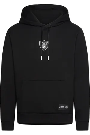 HUGO BOSS Woodson_Nfl Tops Sweat-shirts & Hoodies Hoodies Black