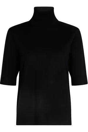 soyaconcept Sc-Dollie Tops Knitwear Turtleneck Black
