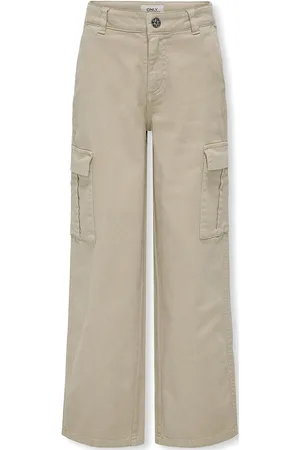 ONLY Kogyarrow-Vox Str Cargo Pant Pnt Bottoms Beige