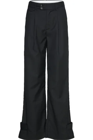 Noella Joann Pants Bottoms Trousers Wide Leg Black