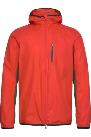 Icebreaker Men Shell+™ Cotton Windbreaker Sport Men Sport Clothing Sport Outerwear Sport Jackets Sport Outdoor Jackets Red