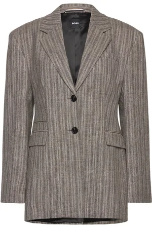 HUGO BOSS Jokela Blazers Single Breasted Blazers Brown