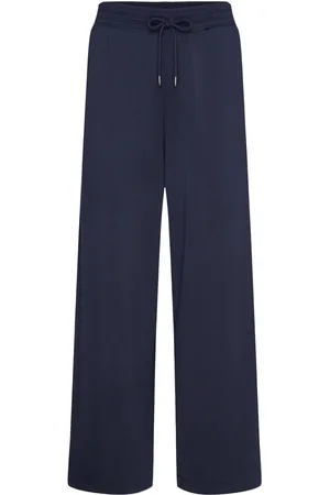 Wasabi Wa-Sabina Bottoms Trousers Wide Leg Navy