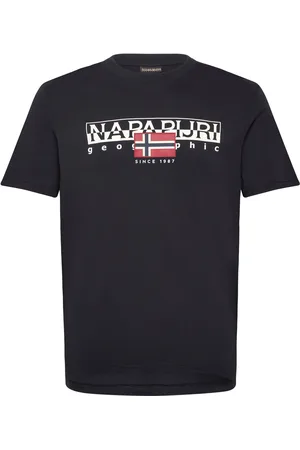 Napapijri S-Aylmer Tops T-shirts Short-sleeved Navy