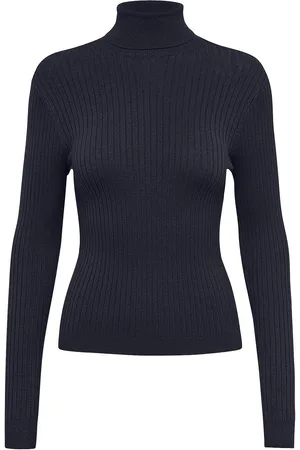 ONLY Onlkarol L/S Rollneck Pullover Knt Noos Tops Knitwear Turtleneck Navy