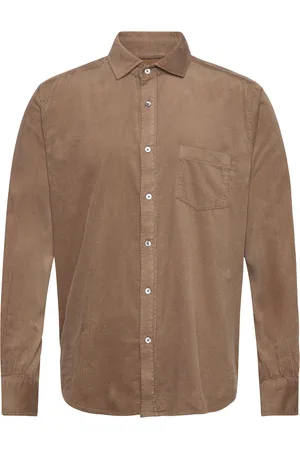 MOS MOSH Gallery Mmgalden Corduroy Shirt Tops Shirts Casual Brown