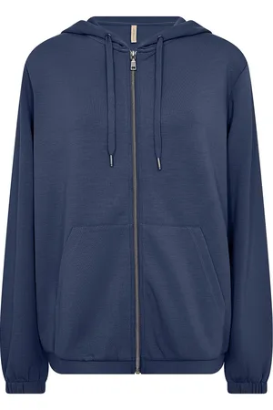 soyaconcept Sc-Banu Tops Sweat-shirts & Hoodies Hoodies Navy