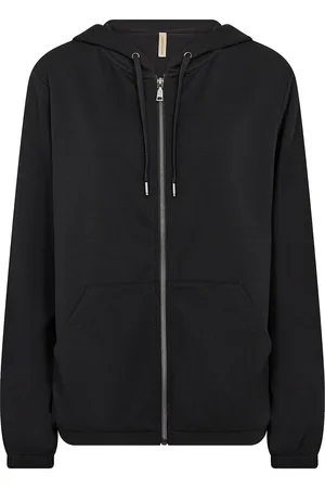soyaconcept Sc-Banu Tops Sweat-shirts & Hoodies Hoodies Black