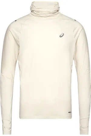 Asics Metarun Winter Ls Hoodie Sport Men Sport Clothing Sport Sweat-shirts & Hoodies Sport Hoodies Cream