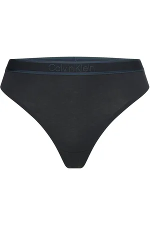 Calvin Klein Thong Stringit Alusvaatteet Black