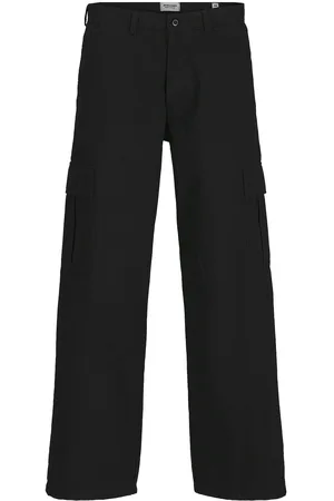 JACK & JONES Jpstbill Jjfctry Cp2 F5 Opt1 Styd Bottoms Trousers Cargo Pants Black Jack & J S