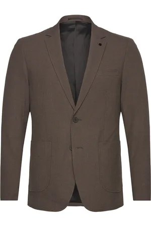 Clean Cut Marius Blazer Suits & Blazers Blazers Single Breasted Blazers Brown