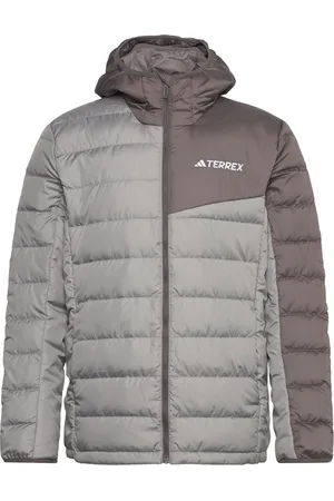 adidas Mt Down Ho J Sport Men Sport Clothing Sport Outerwear Sport Jackets Sport Outdoor Jackets Grey