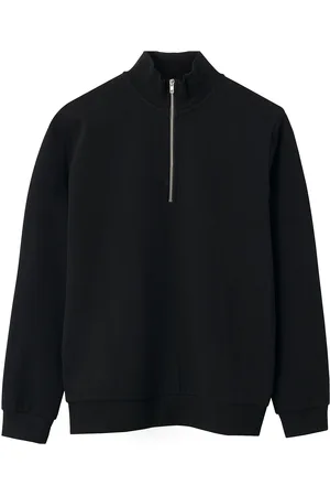 LMTD Nlmnaldemars Ls Half Zip Sweat Tops Sweat-shirts & Hoodies Sweat-shirts Black