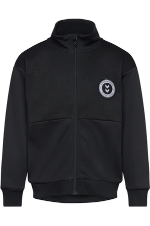 Hummel Hmlodin Zip Jacket Tops Sweat-shirts & Hoodies Sweat-shirts Black
