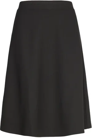 Marville Road The Naomi Skirt Skirts Knee-length & Midi Skirts Black