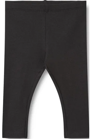 WHEAT Rib Leggings Maddy Bottoms Leggings Black
