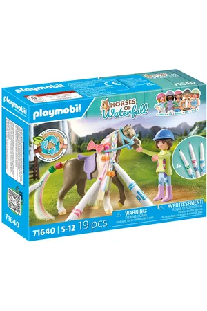 Playmobil Washable Horse Set Toys Toys Country Multi/patterned