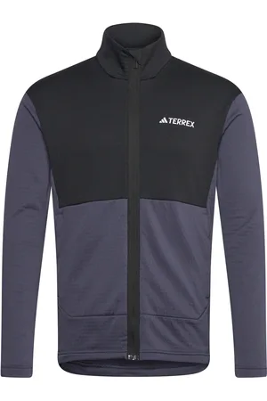 adidas Mt Lt Fl Fz Ja Sport Sweat-shirts & Hoodies Fleeces & Midlayers Navy