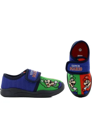 Super Mario Houseshoe Aamutossut Sisäkengät Navy