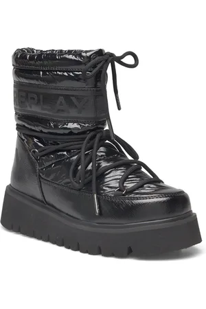 Replay Harper Block Shoes Wintershoes Black