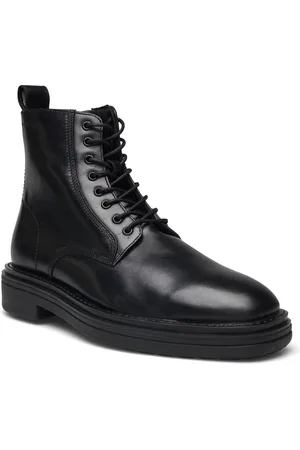 GANT Boggar Mid Boot Nyörisaappaat Black