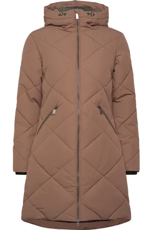 Five Seasons Rona Jkt W Sport Coats Padded Coats Brown