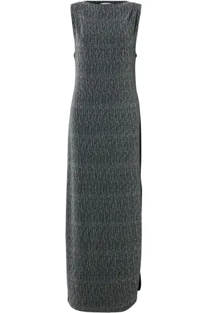 SELECTED Slfanita Twisted Ankle Dress Polvipituinen Mekko Black