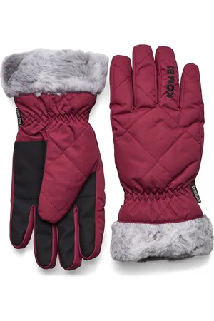 Kombi La Canadienne W Glv Sport Women Sport Accessories Sport Gloves Sport Finger Gloves Burgundy