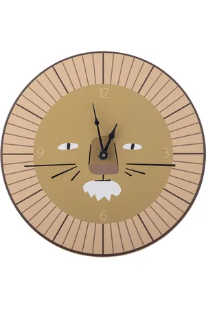 Bloomingville Harrison Wall Clock Home Kids Decor Clocks Brown