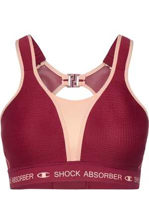 Shock Absorber Ultimate Run Bra Padded 06S7 Sport Bras & Tops Sports Bras - All Burgundy