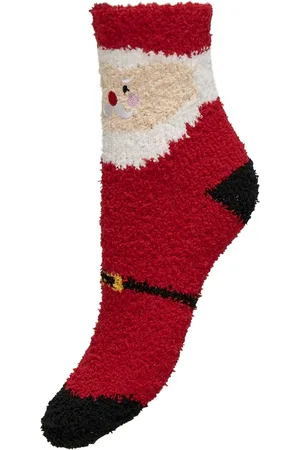 ONLY Onlchristmas Chinelle Sock In A Ball Acc Lingerie Socks Regular Socks Red