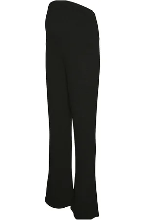Mama;licious Mlyrsa Jrs Flared Pants Hw Bottoms Trousers Flared Black