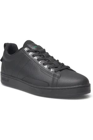 Replay Smash Base Green Matalavartiset Sneakerit Tennarit Black