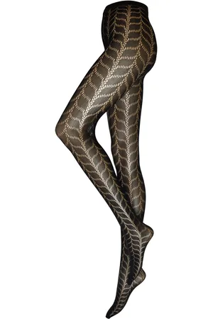Swedish Stockings Meja Net Tights Lingerie Pantyhose Black