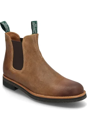 Ralph Lauren Suede-Radford Chls-Bo-Tal Chelsea-saappaat Bootsit Brown