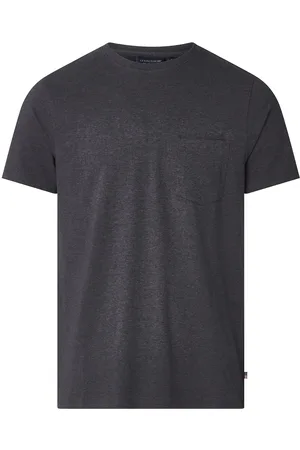Lexington Travis Organic Cotton Tee Tops T-shirts Short-sleeved Grey