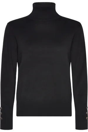 Freequent Fqkatie-Pullover Tops Knitwear Turtleneck Black