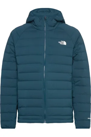 The North Face M Belleview Stretch Down Hoodie Sport Men Sport Clothing Sport Outerwear Sport Jackets Sport Outdoor Jackets Blue