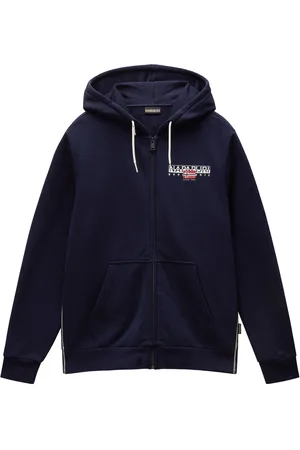 Napapijri Aylmer Winter Full-Zip Hoodie Tops Sweat-shirts & Hoodies Hoodies Navy