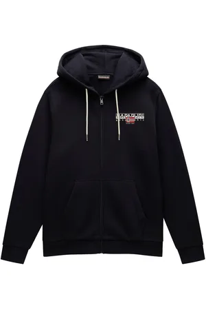 Napapijri Aylmer Winter Full-Zip Hoodie Tops Sweat-shirts & Hoodies Hoodies Black