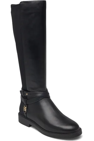 Michael Kors Abigail Boot Shoes Boots Ankle Boots Ankle Boots Flat Heel Black
