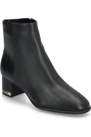Michael Kors June Flex Mid Bootie Shoes Boots Ankle Boots Ankle Boots With Heel Black