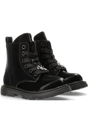 Calvin Klein Jeans Toddlers And Kids Bootie Bootsit Nauhalliset Saapikkaat Black